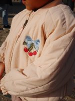 Куртка-бомбер для девочек (JUNO BOMBER JACKET CAMEO ROSE) торг. марки "Konges Slоjd", арт. № KS103484, материал: 100% полиэстр / 2Y