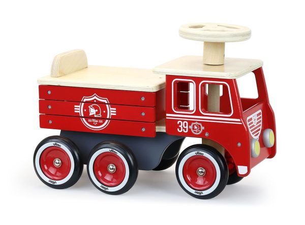Ride on firetruck, 1126R Игрушка Поездка на пожарной машине
