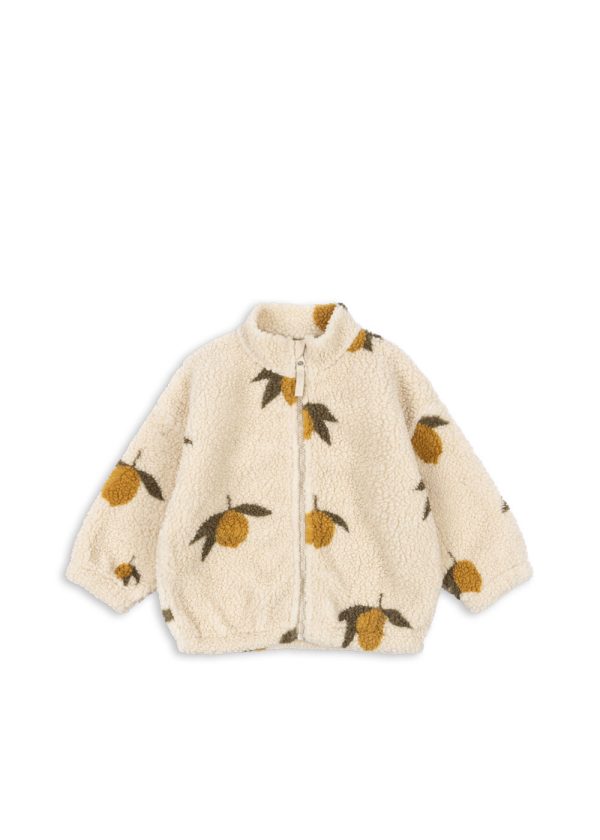 Куртка для девочек (JODY TEDDY JACKET GRS MON GRAND CITRON) торг. марки "Konges Slоjd", арт. № KS103479, материал: 100% полиэстр / 7-8Y