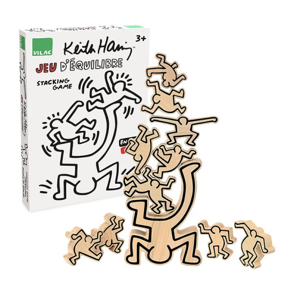 Игра балансир ( Keith Haring stacking figures ) торг. марки "Vilac"
