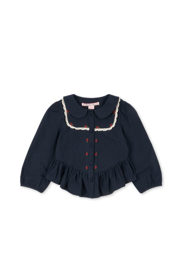 Блузка для девочек (EMMY SHIRT GOTS) торг. марки "Konges Slоjd", арт. № KS104294, материал: 100% хлопок, возраст/размер: 2Y-10Y