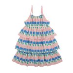 Big Flower Dress/Платье с большим цветком артикул JM2410605 / PINK / 100(2-3Y)