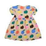 Colorful Apple Dress/Яркое яблочное платье артикул JM2410610 / BEIGE / 90(18-24M)