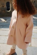Пальто для девочек (NOVELLA COAT) торг. марки "Konges Slоjd", арт. № KS103521, материал: 50% шерсть, 50% полиэстр / 2Y