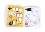 Книга для занятий (Activity book (96 p.) Les Schmouks) торг. марки "Moulin Roty", арт. № 716600