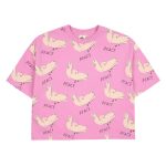 Peace T-Shirt_Pink/Футболка Мир_Розовая артикул JM2410129 / PINK / 120(6-7Y)