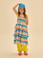 Big Flower Dress/Платье с большим цветком артикул JM2410605 / PINK / 100(2-3Y)