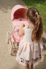 Платье для девочек (Ellie Dress Gots - 18M-10Y) торг. марки "Konges Slоjd", арт. № KS103056, материал: 98% хлопок, 2% эластан / 18M