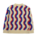 Wave Knit Sweater / 140(10-11Y)