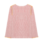 Футболка с длинным рукавом для девочек (Dice Game Ribbed Knit Longsleeve T-Shirt), торг. марки "JELLY MALLOW", арт.№ JM2520126, материал: хлопок 65%,