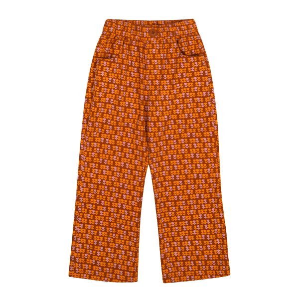 Flower Pattern Corduroy Pants / 120(6-7Y)