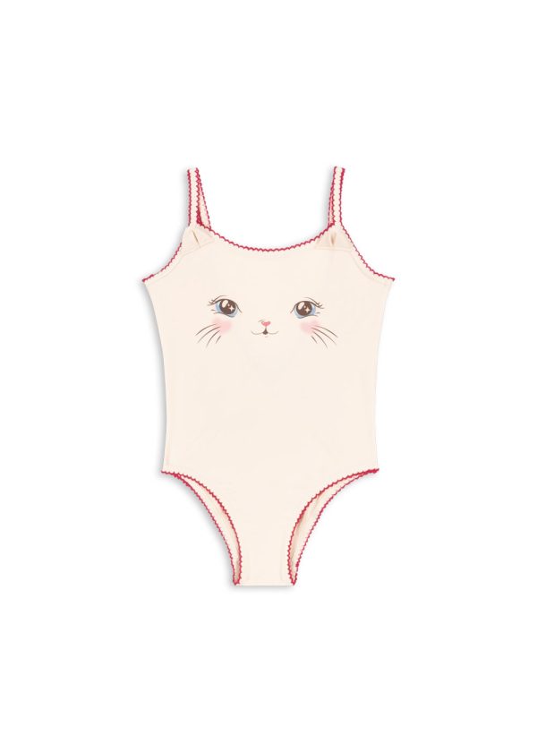 Купальник для девочек (Kitty Swimsuit GRS - 2y-6y) торг. марки "Konges Slоjd", арт. № KS103274, материал: 80% полиэстр, 20% эластан / 3Y