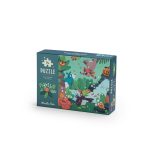 Головоломка "Водопад" (The waterfall glow-in-the-dark puzzle (24 pcs) Dans la Jungle) торг. марки "Moulin Roty", арт. № 668441