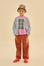Rabbit Trousers_Brown/Брюки с кроликом_Коричневые артикул JM2410435 / BROWN / 110(4-5Y)