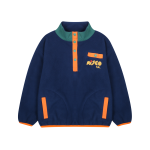 Флисовый анорак для мальчиков (Roller Disco Fleece Anorak_Navy), торг. марки "JELLY MALLOW", арт.№ JM2520169, материал: полиэстр 100% / 3Y(100CM)