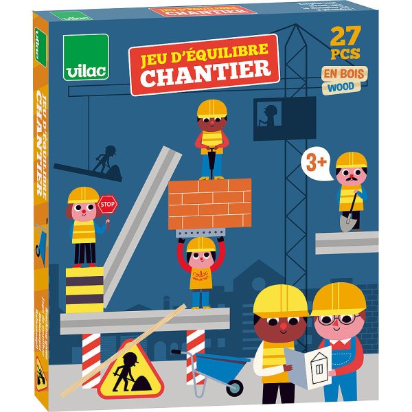 Игра эквилибриста (Construction site equilibrist game - Ingela P.Arrhenius) торг. марки "Vilac"