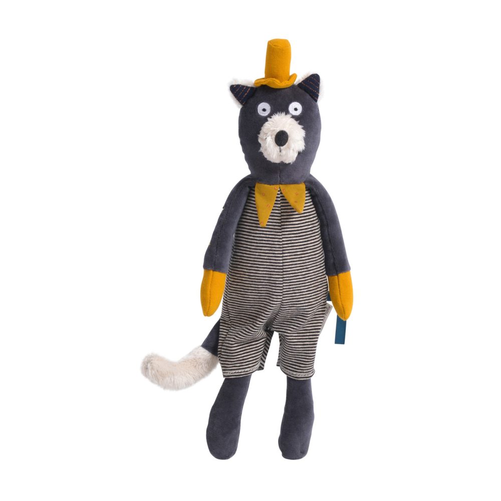 Alphonse, grey cat Les Moustaches