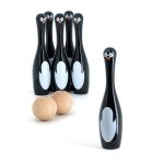 Детский набор кегельбанов в виде пингвинов (Penguin skittles set) торг. марки "Vilac"