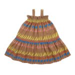 Fruit Smocking Dress/Платье с фруктовыми сборками артикул JM2410602 / BEIGE / 110(4-5Y)
