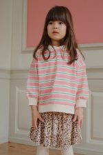 Рубашка-поло для девочек (SPOTTY LS POLO GOTS BLUSH BOUND STRIPE) торг. марки "Konges Slоjd", арт. № KS104433, материал: 100% хлопок, возраст/размер: