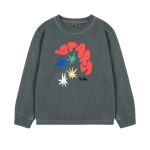 Свитер с длинным рукавом для мальчиков (Stars Pigment Longsleeve T-Shirt_Charcoal), торг. марки "JELLY MALLOW", арт.№ JM2520118, материал: хлопок 100%