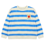 Love Striped Sweatshirt_Blue / 100(2-3Y)