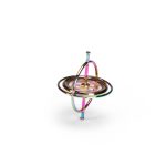 Волчок с гироскопом (Gyroscope spinning top Les Petites Merveilles) торг. марки "Moulin Roty", арт. № 711186