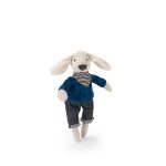 Набивная кукла - собачка (в коробке) (Pilou the dog (in a box) Puce & Pilou) торг. марки "Moulin Roty", арт. № 684009