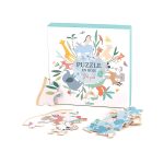 The world 24 pcs puzzle - Sarah Betz, 7102 Игрушка Пазл Мир из 24 предметов - Сара Бетц