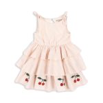Платье для девочек (Ellie Dress Gots - 18M-10Y) торг. марки "Konges Slоjd", арт. № KS103056, материал: 98% хлопок, 2% эластан / 18M