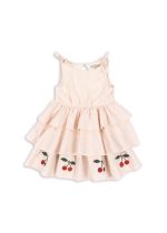 Платье для девочек (Ellie Dress Gots - 18M-10Y) торг. марки "Konges Slоjd", арт. № KS103056, материал: 98% хлопок, 2% эластан / 18M