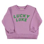 Sweatshirt | Mauve w/ "lucky luke" print / 10Y