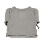 Newborn cardigan crew neck | Grey / 3M