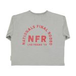 Longsleeve | Grey w/ multicolor circles print / 10Y