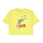Elephant Pigment T-Shirt/Футболка со слоновьим пигментом артикул JM2410136 / 120(6-7Y) / YELLOW