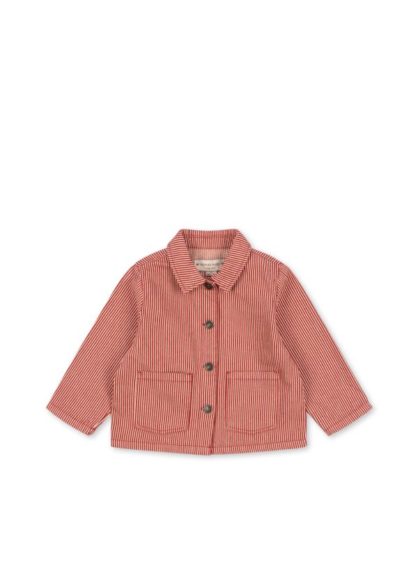 Куртка для девочек (LUC SHIRT JACKET GOTS) торг. марки "Konges Slоjd", арт. № KS104352, материал: 100% хлопок, возраст/размер: 2Y-10Y