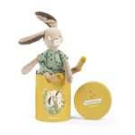 Набивная кукла - кролик (в коробке) (Sauge the rabbit (in a box)Trois Petits Lapins) торг. марки "Moulin Roty", арт. № 678027