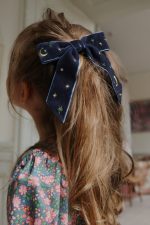 Заколка для волос (VELVET BOW PEARLY HAIR CLIP) торг. марки "Konges Slоjd", арт. № KS104031 / ONESIZE