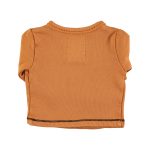 Newborn cardigan crew neck | Camel / 6M