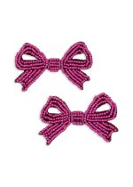 Заколки для волос (2 PACK PEARLY BOW HAIR CLIPS - ) торг. марки "Konges Slоjd", арт. № KS102926, материал: 50% стекло, 40% полиэстр, 10% металл / ONESIZE