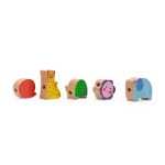 Wooden lacing beads Les Toupitis