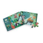 Головоломка "Водопад" (The waterfall glow-in-the-dark puzzle (24 pcs) Dans la Jungle) торг. марки "Moulin Roty", арт. № 668441