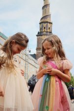 Платье для девочек (Odette Rainbow Dress - 18M-8Y) торг. марки "Konges Slоjd", арт. № KS103022, материал: 100% полиэстр / 7-8Y