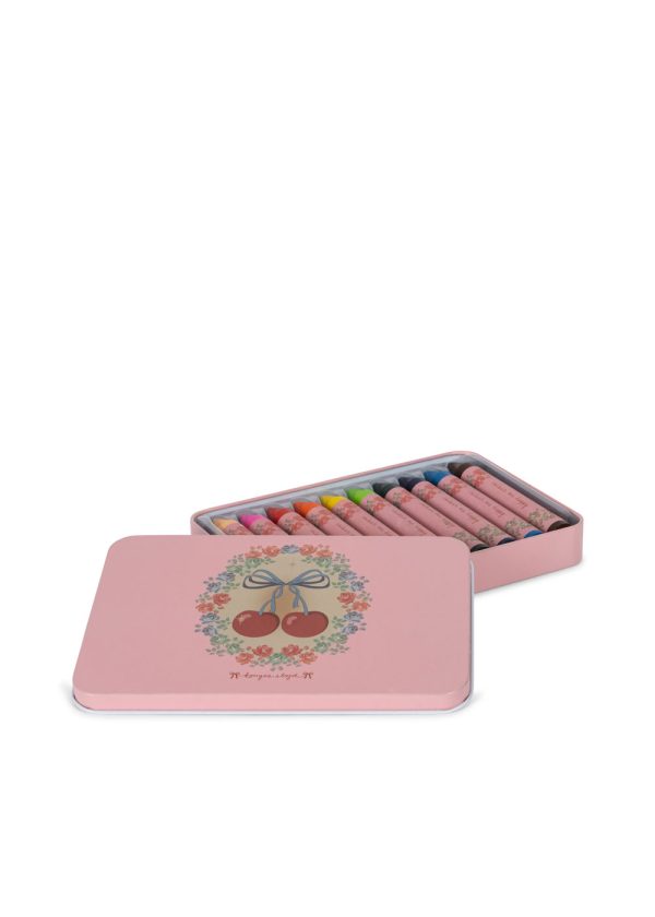 Набор восковых мелков (CRAYONS BEES WAX 10 PCS) торг. марки "Konges Slоjd", арт. № KS102337, материал: бумага, в наборе 10 шт / ONE SIZE
