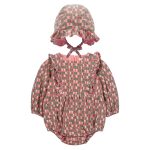 Flower Corduroy  Baby Jumpsuit_2PCS / 80(12-18M)