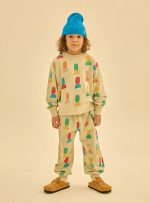 Shape Pigment Sweatshirt_Oat beige / 130(8-9Y)