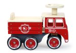 Ride on firetruck, 1126R Игрушка Поездка на пожарной машине