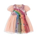 Платье для девочек (Odette Rainbow Dress - 18M-8Y) торг. марки "Konges Slоjd", арт. № KS103022, материал: 100% полиэстр / 7-8Y