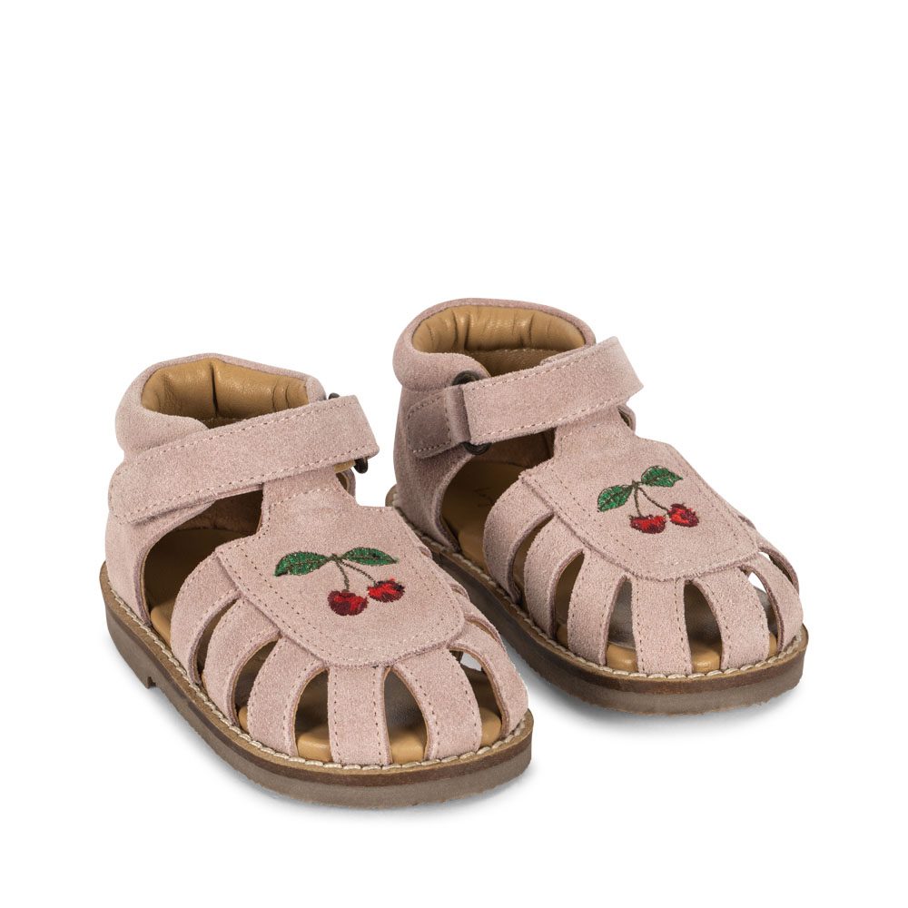 Сандали для девочек (ESMAA SANDAL SUEDE) торг. марки "Konges Slоjd", арт. № KS102569, материал: 100% кожа теленка, 100% резина