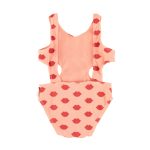 trikini | coral w/ red lips, 4y трикини | коралловый с красными губами / 4Y